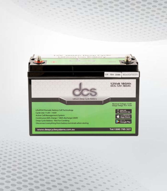 12 V 120 Ah Deep-Cycle-Batterie