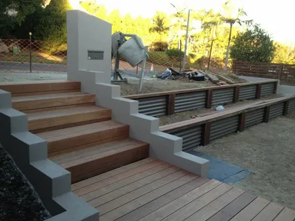 Steel Retaining Wall Posts Brisbane